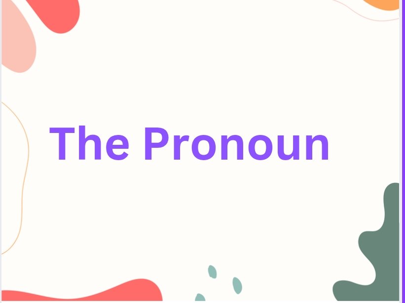 Pronoun