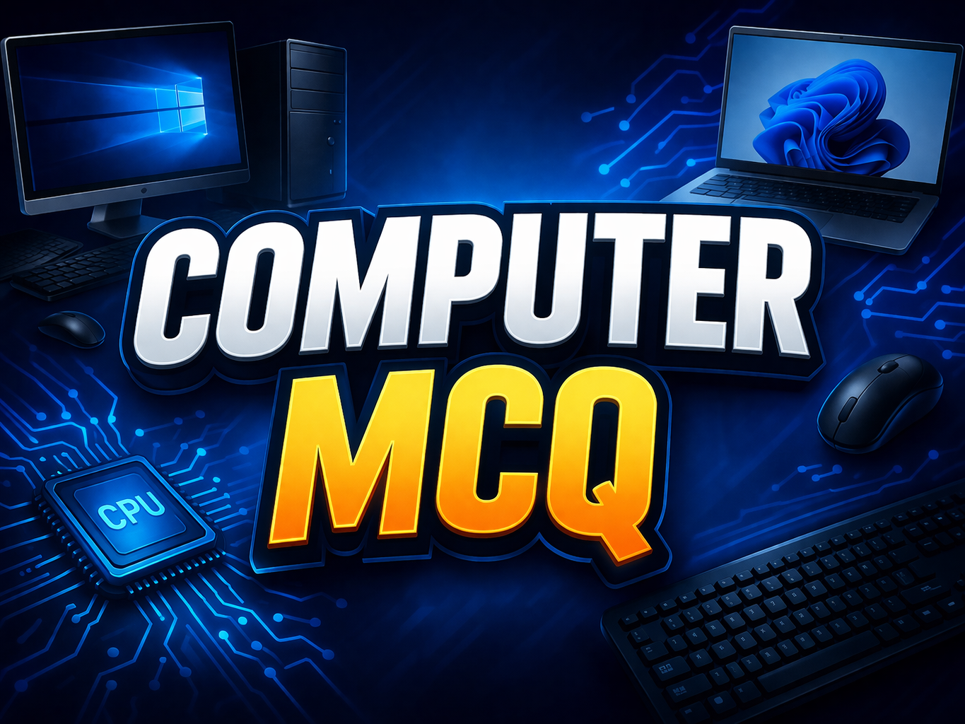 💻 Computer MCQ Quiz (Hindi)