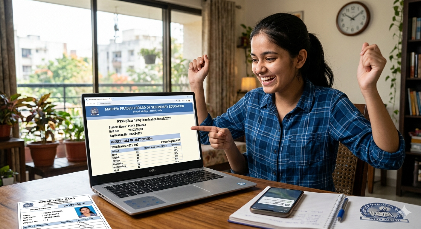 The MP Board (MPBSE) 10th and 12th Results 2026